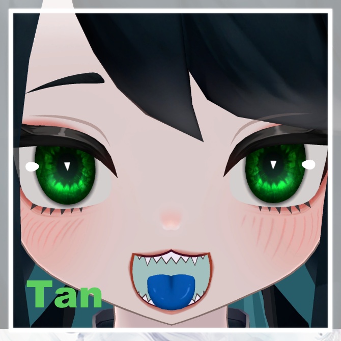 バジリスク専用 メイク+アイ+舌+おまけテクスチャ