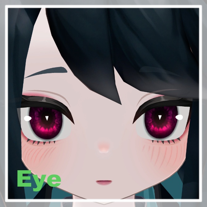 バジリスク専用 メイク+アイ+舌+おまけテクスチャ