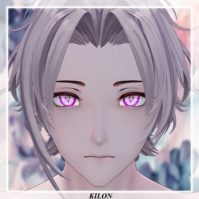 『凛仁(リヒト)』『弥凪(ミナギ)』 専用アイテクスチャ【Venomiris】