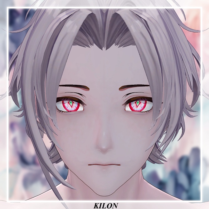 『凛仁(リヒト)』『弥凪(ミナギ)』 専用アイテクスチャ【Venomiris】