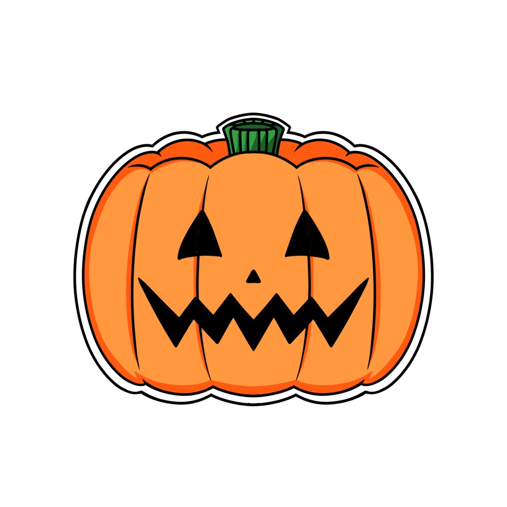 ハロウィンシールテクスチャ