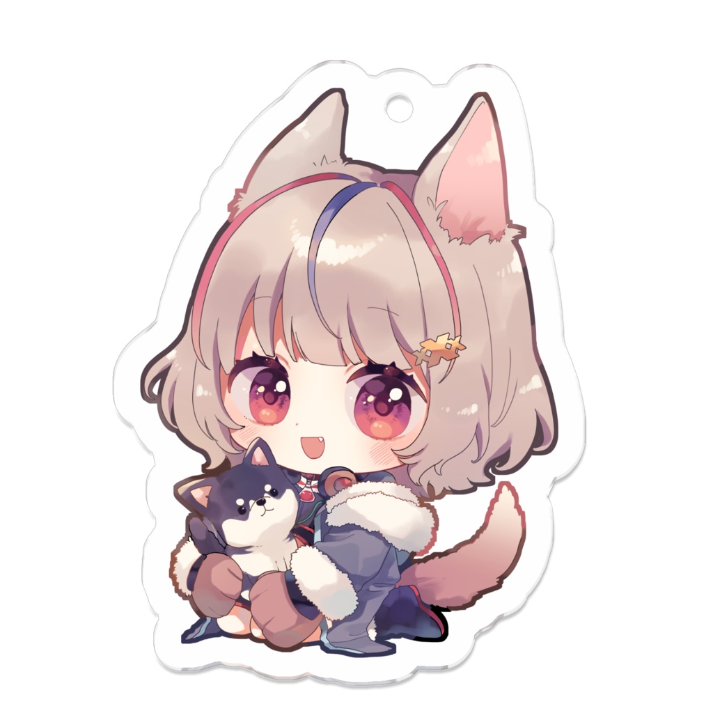 赤酒ちゅくちアクリルキーホルダー Ver.1