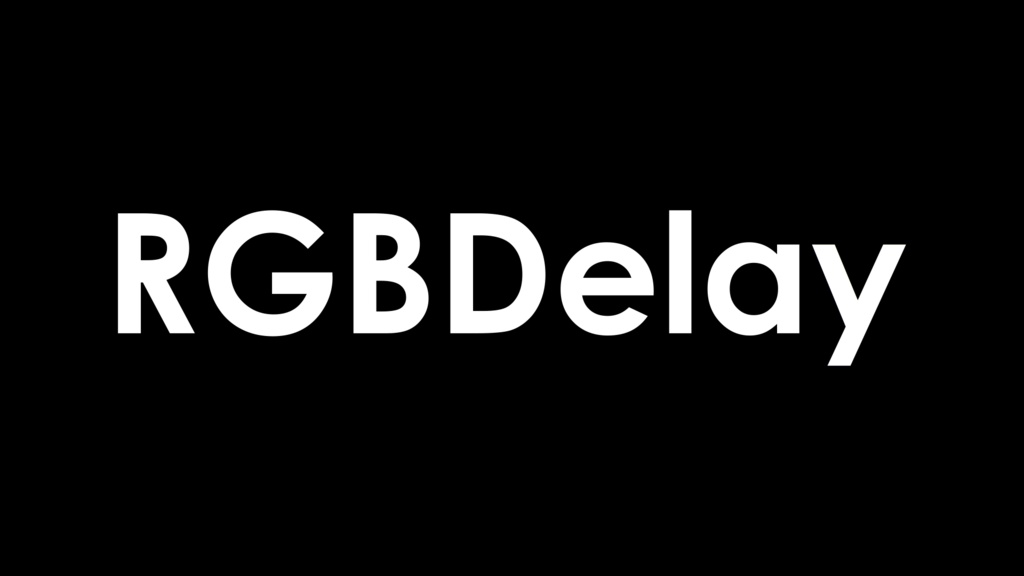【After Effects プラグイン】RGBDelay.aex