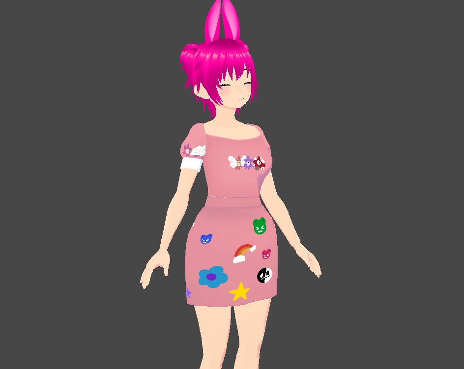 weirdcore/kidcore inspired outfit