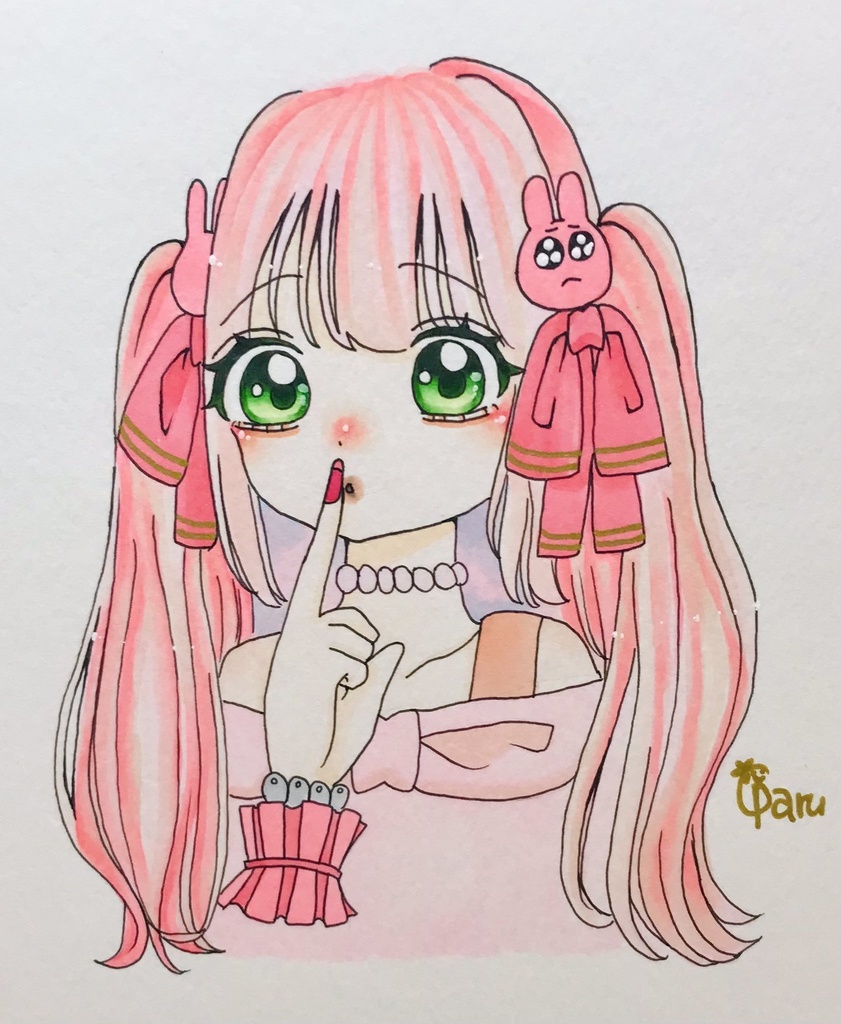 ピンクの女の子
