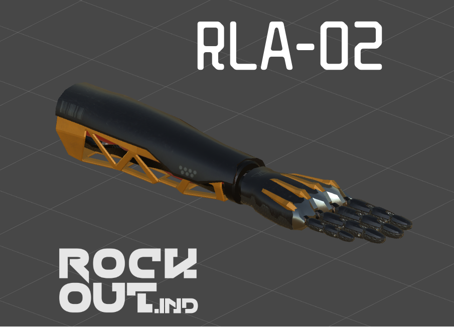 サイバネ義手「Liberator RLA-02」【VRC想定】