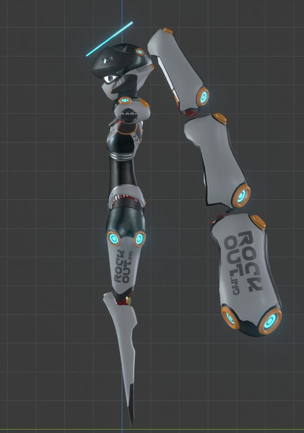 【VRC想定】レディ・フライハイ【3Dアバター】