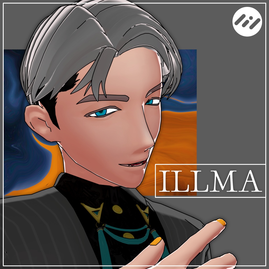 【VRC】イルマ/ILLMA【オリジナル3Dモデル】