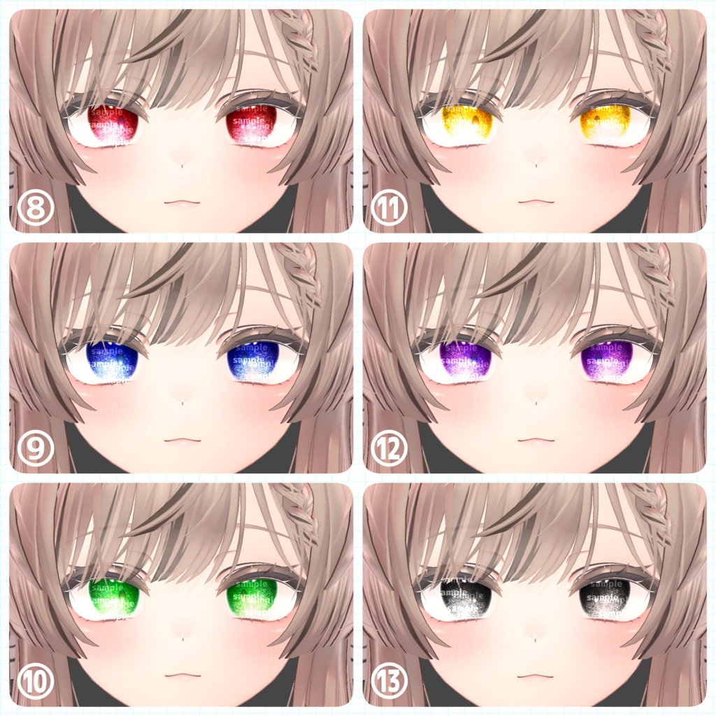 【アイテクスチャ】マヌカ専用 魅惑のガーネット