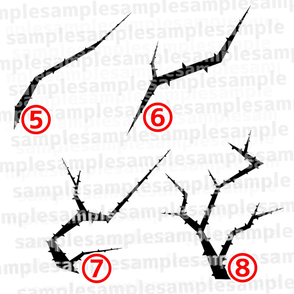 【VRChat】薔薇タトゥーセット 第3弾 tattoo set