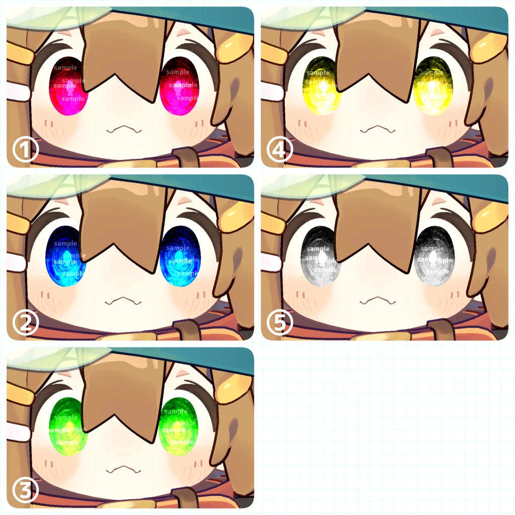 【アイテクスチャ】まめひなた専用 水紋の夜