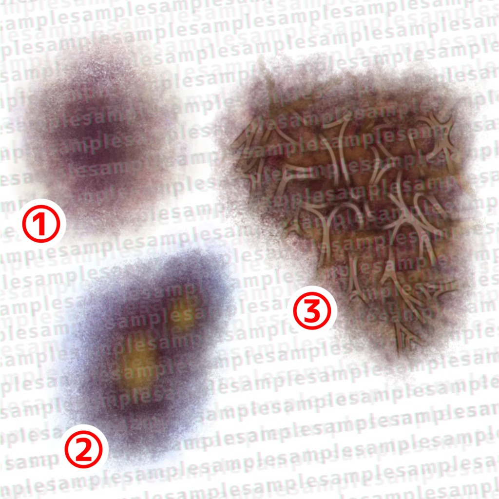 【VRChat】傷だらけテクスチャセット 第1弾