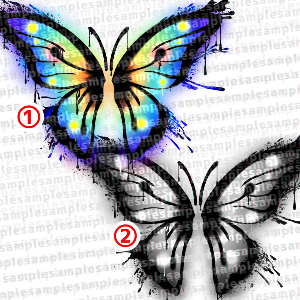 【VRChat】セツラさんの脳死テクスチャ/スプレーアート