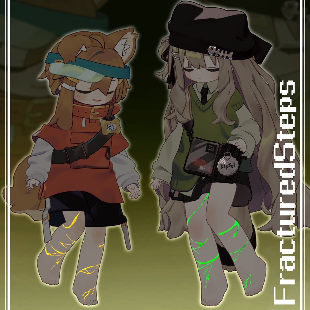 【10アバター対応】FracturedSteps【VRChat】