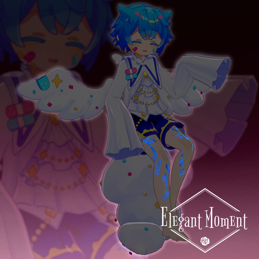 【9アバター対応】Elegantmoment【VRChat】