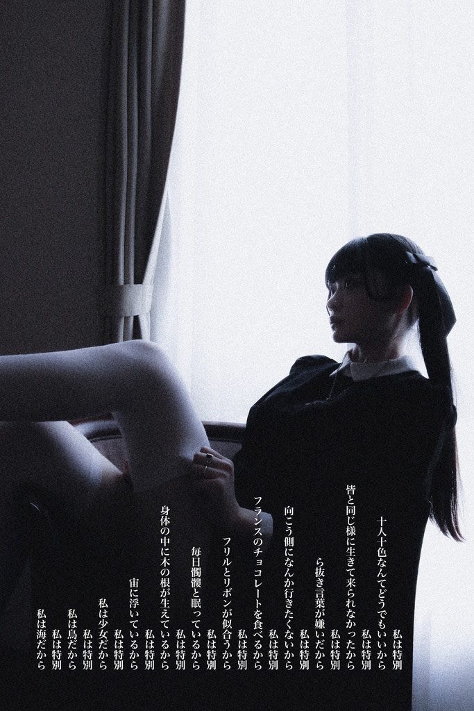 《受注再販》思想写真詩集「蠕動」悠歌