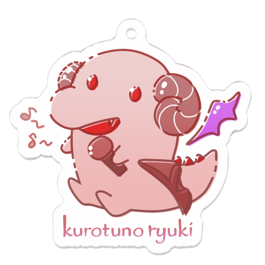 黒角りゅうき 1st anniversary ~記念アクキー②~