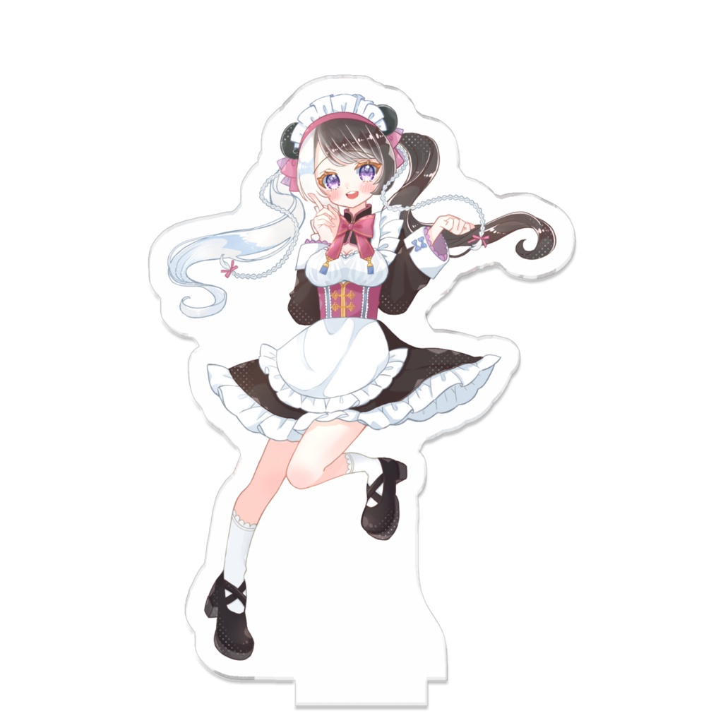 パンダ荘2周年記念~つながるアクスタ(白黒ハンナ)~