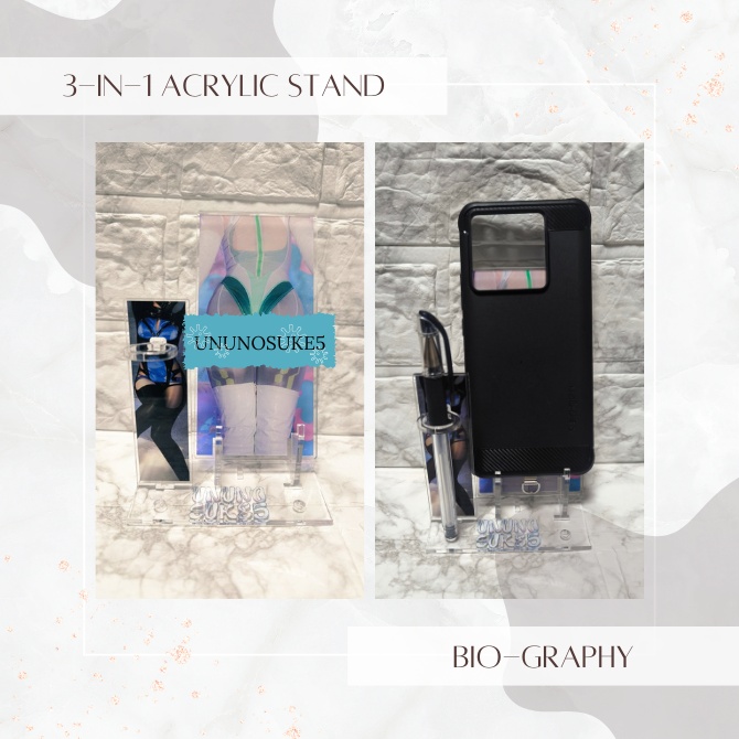 3wayアクリルスタンド ( BIO-GRAPHY )