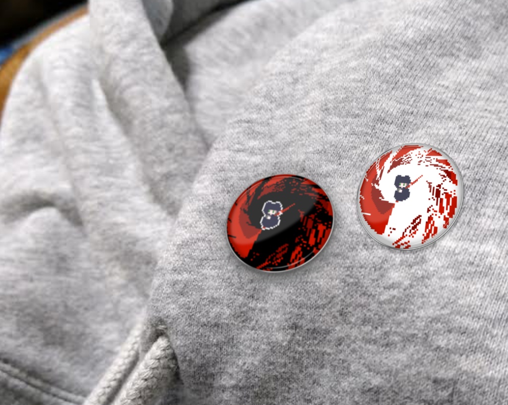 ReversEstoryピンバッジ