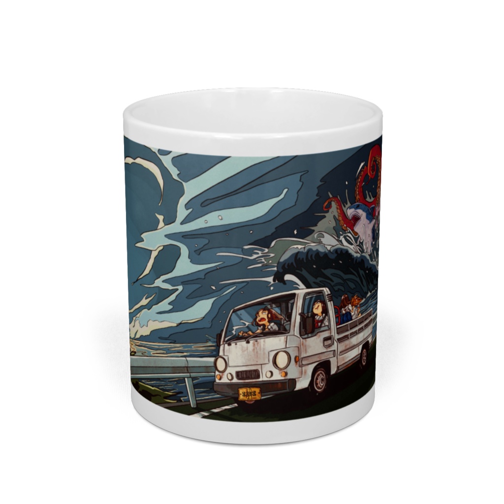 踏みっ込むっぜアクセルっ!!!マグカップ