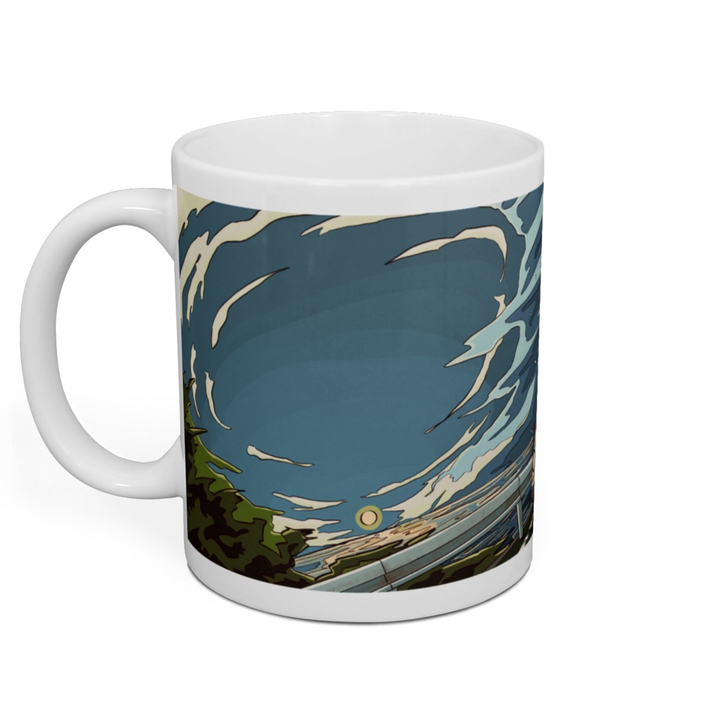 踏みっ込むっぜアクセルっ!!!マグカップ