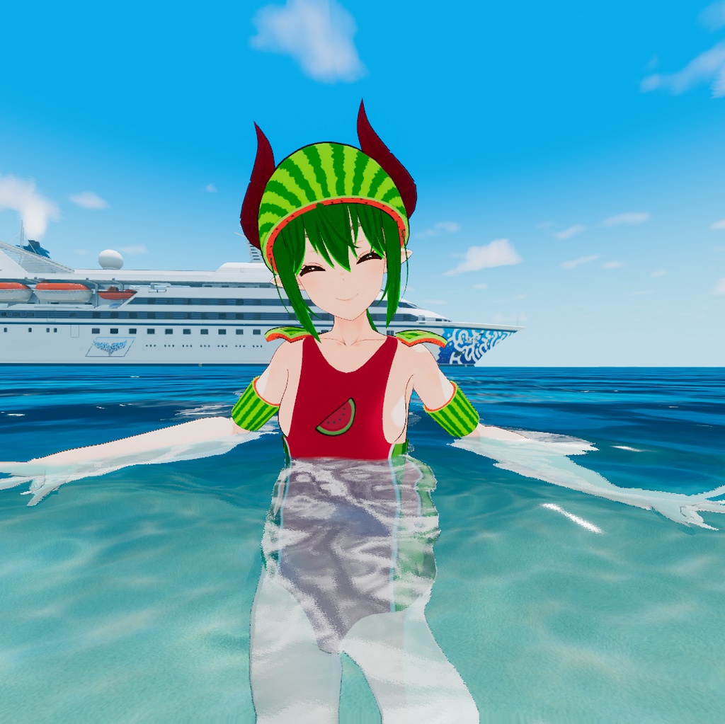 『レナ・カクテル-Lena Cocktail-』Lena Watermelon suit (Summer Vibe Collection)