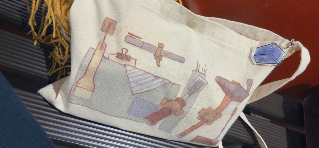 マナ石お食事サコッシュ(マナ石アクキー付