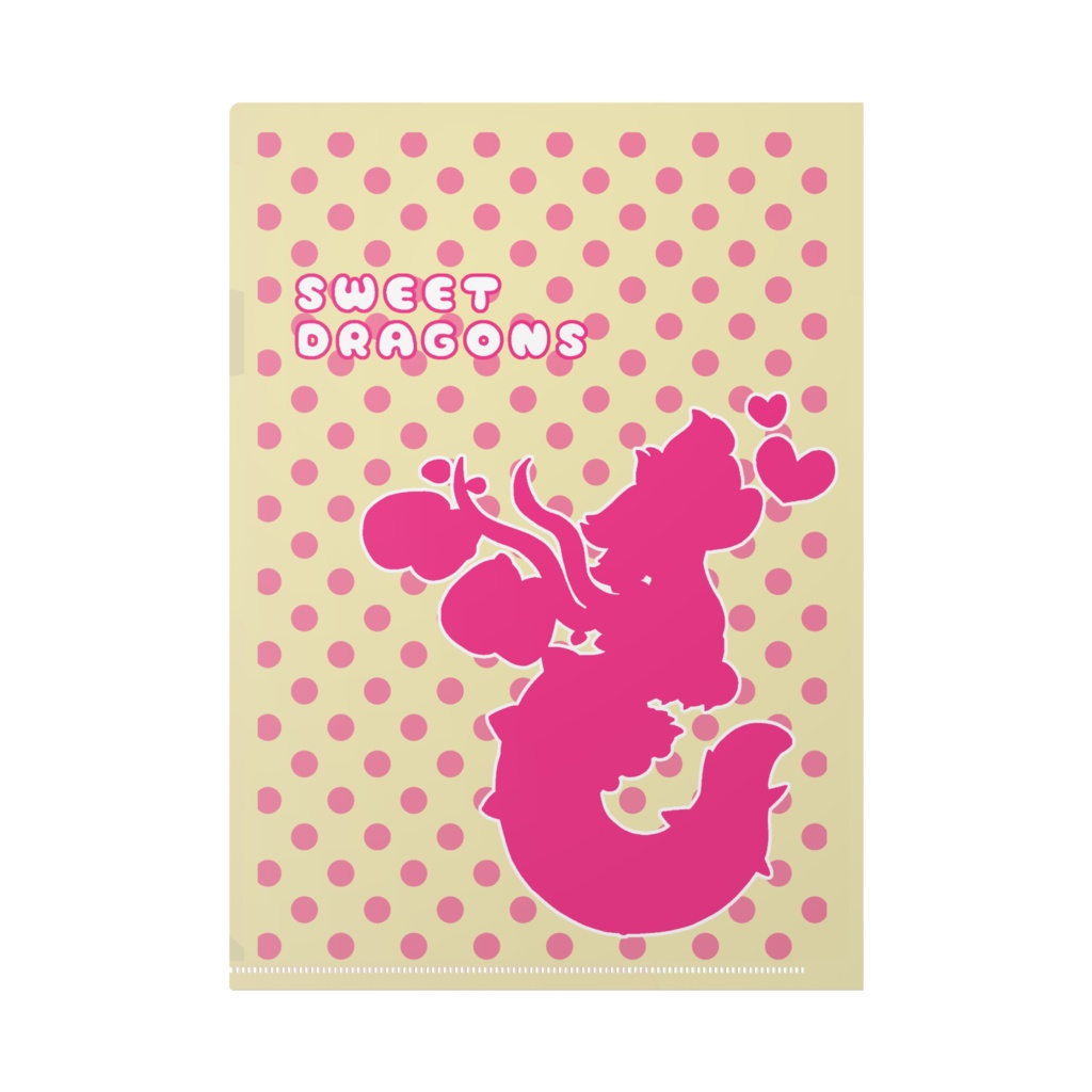 *Sweet Dragonsクリアファイル ショートケーキ