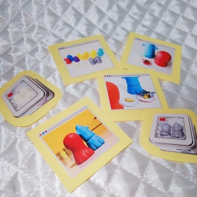 ランダムクリアステッカー(2枚組)