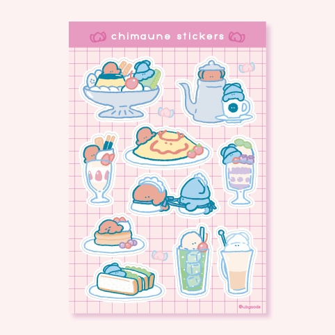 ちまうねステッカー 喫茶