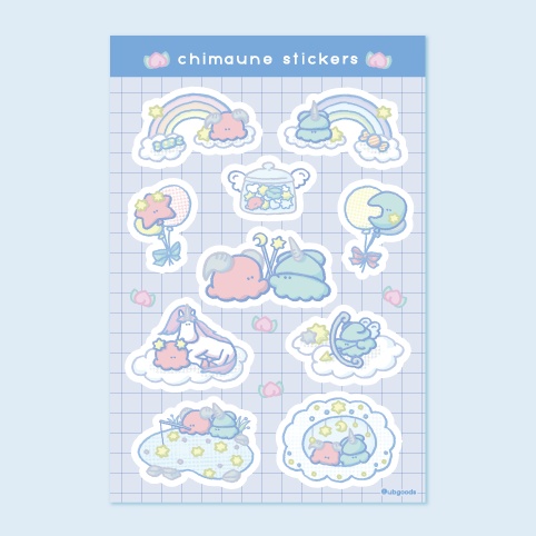 ちまうねステッカー 夢