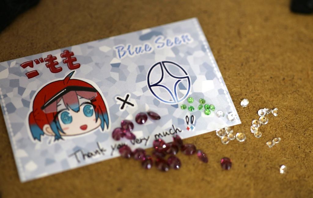 宝石くじ ごもも×BlueSeenコラボ