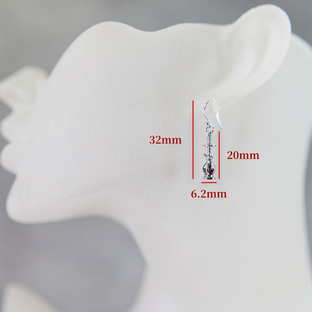 アルマンディンシーシャピアス