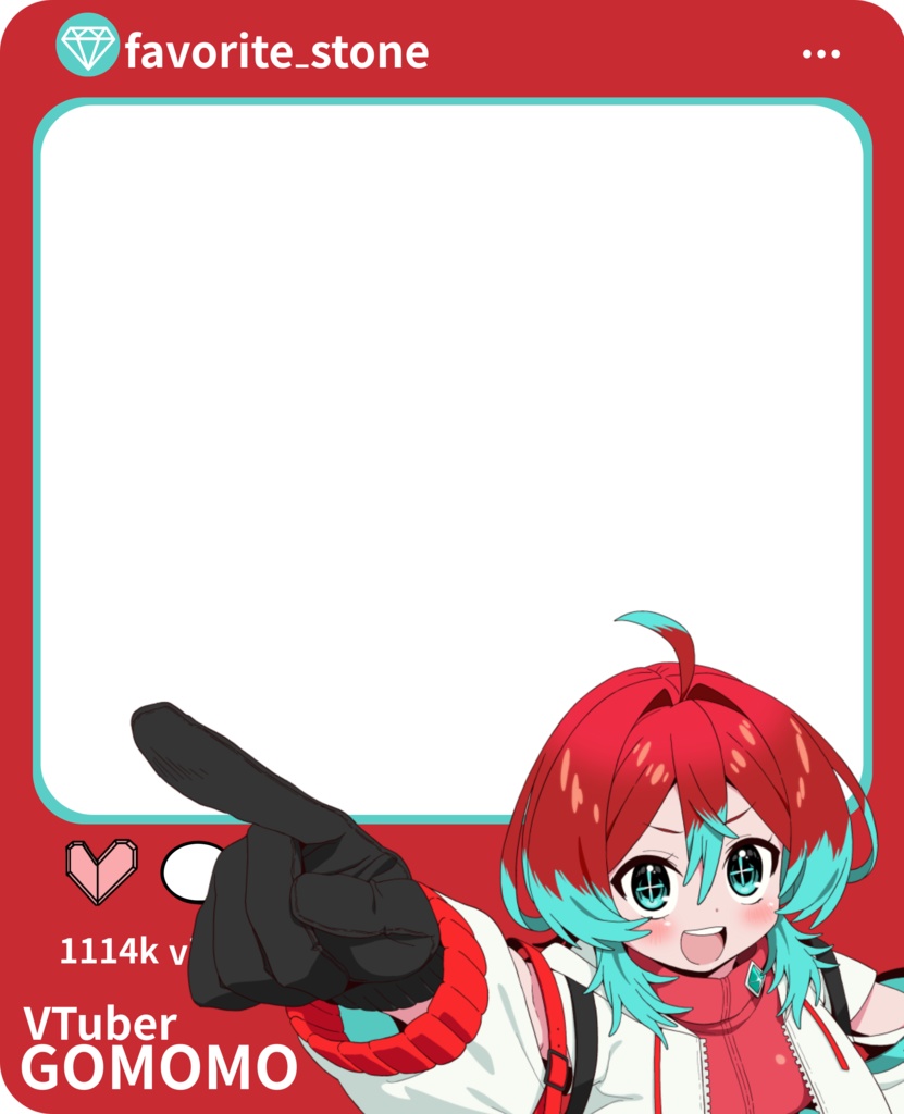 ごももSNS風アクリルキーホルダー