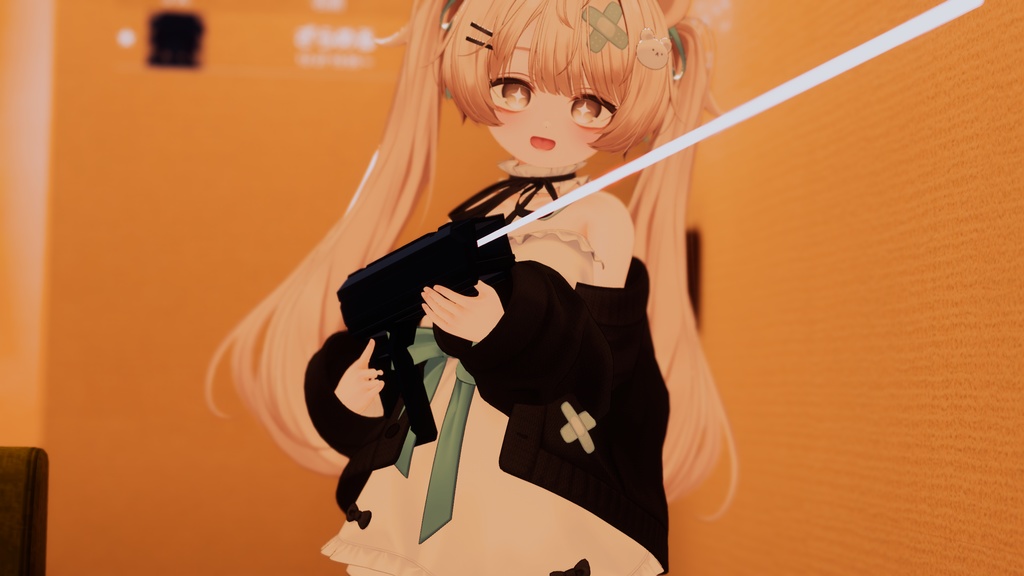 ミルフィ ちび化Prefab!表情14種類+視線ギミックとか