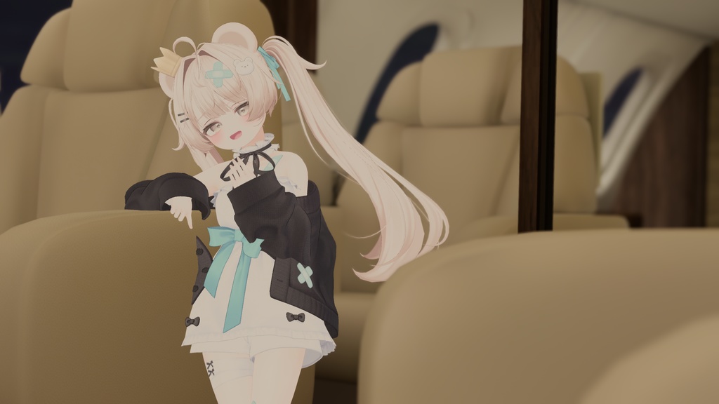 ミルフィ ちび化Prefab!表情14種類+視線ギミックとか