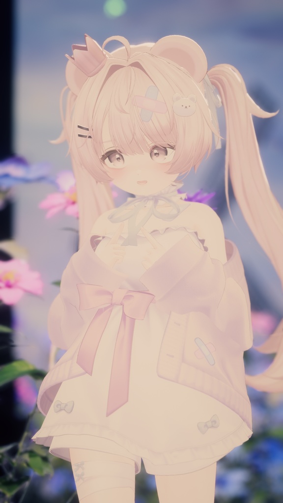 ミルフィ ちび化Prefab!表情14種類+視線ギミックとか