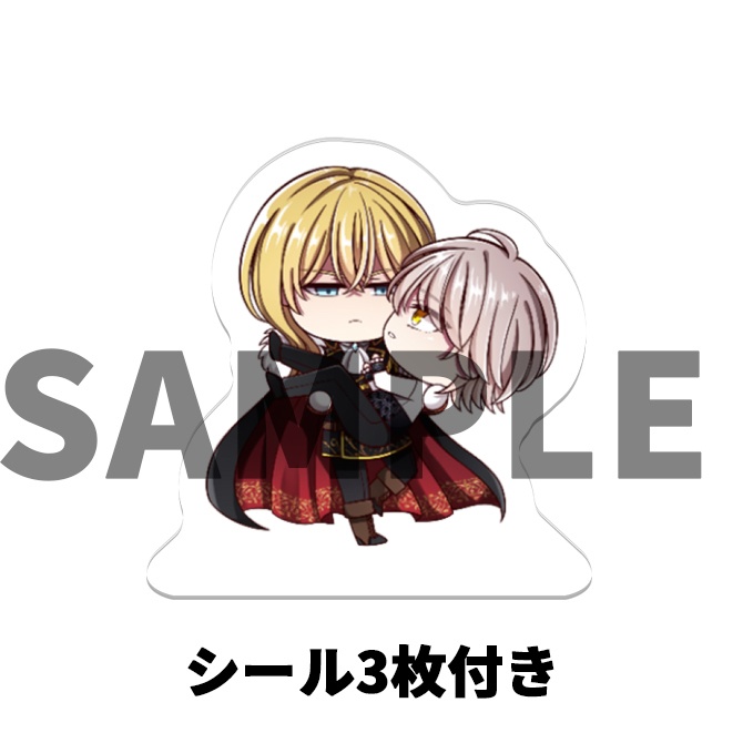 ミニ自立アクリルスタンド（ヴァルツ＆エリオ）