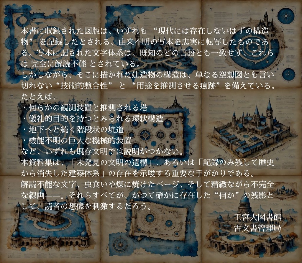 未解明構造物 資料集 (1) 130枚