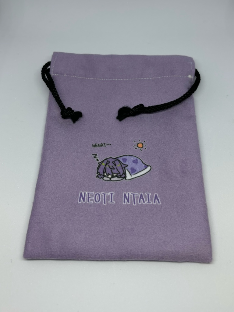 ねおちしたくいミニ巾着