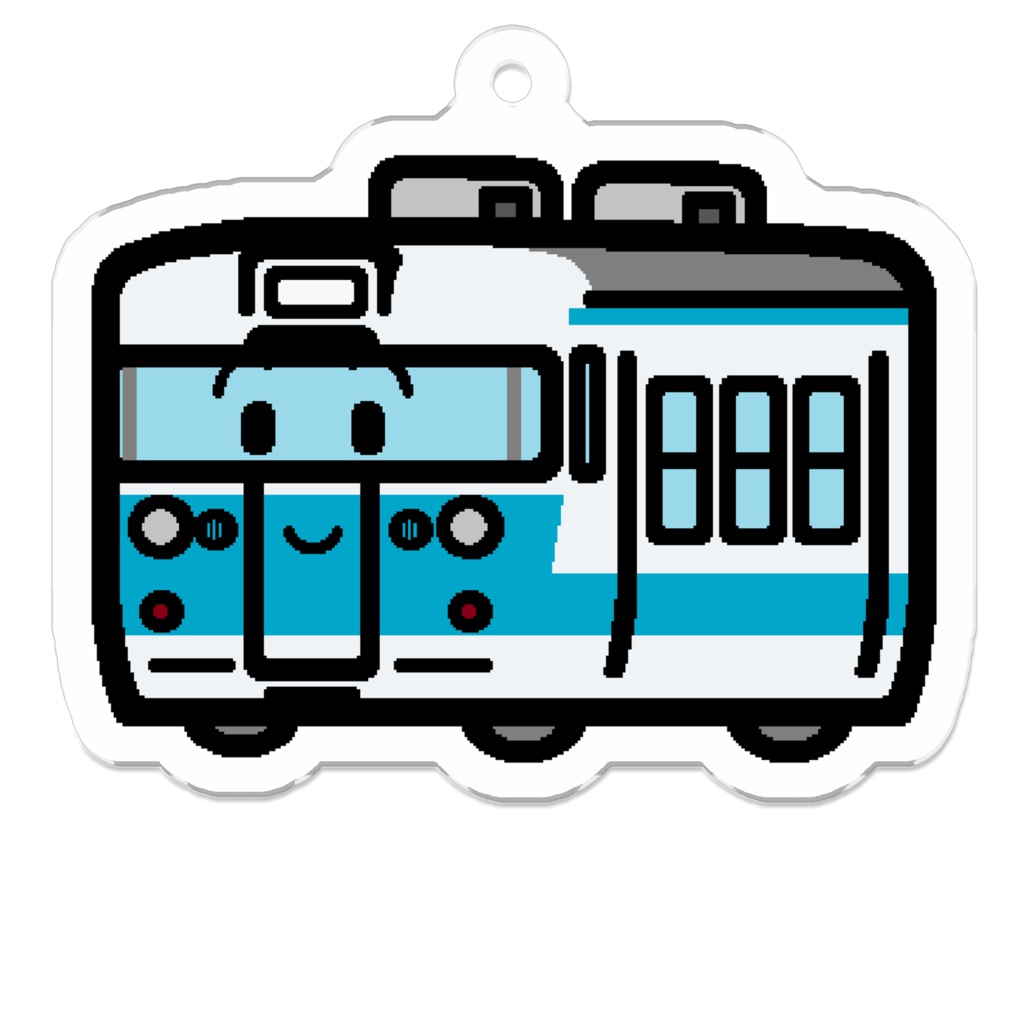 153系アクリルキーホルダー