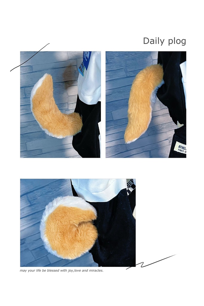 けもみみ&しっぽセット/柴犬