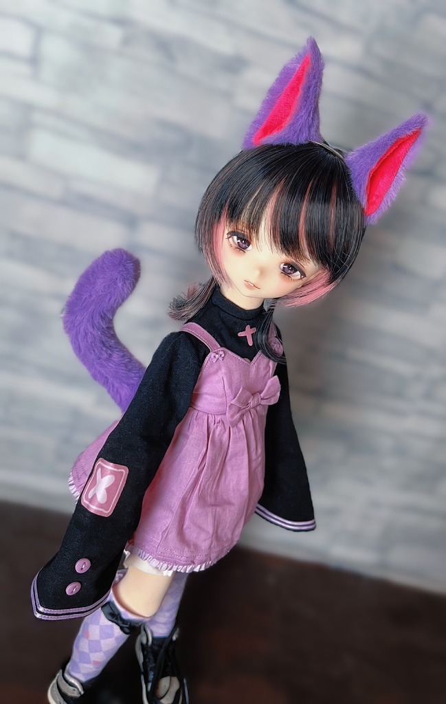 けもみみ&しっぽセット/カラーオーダー/猫