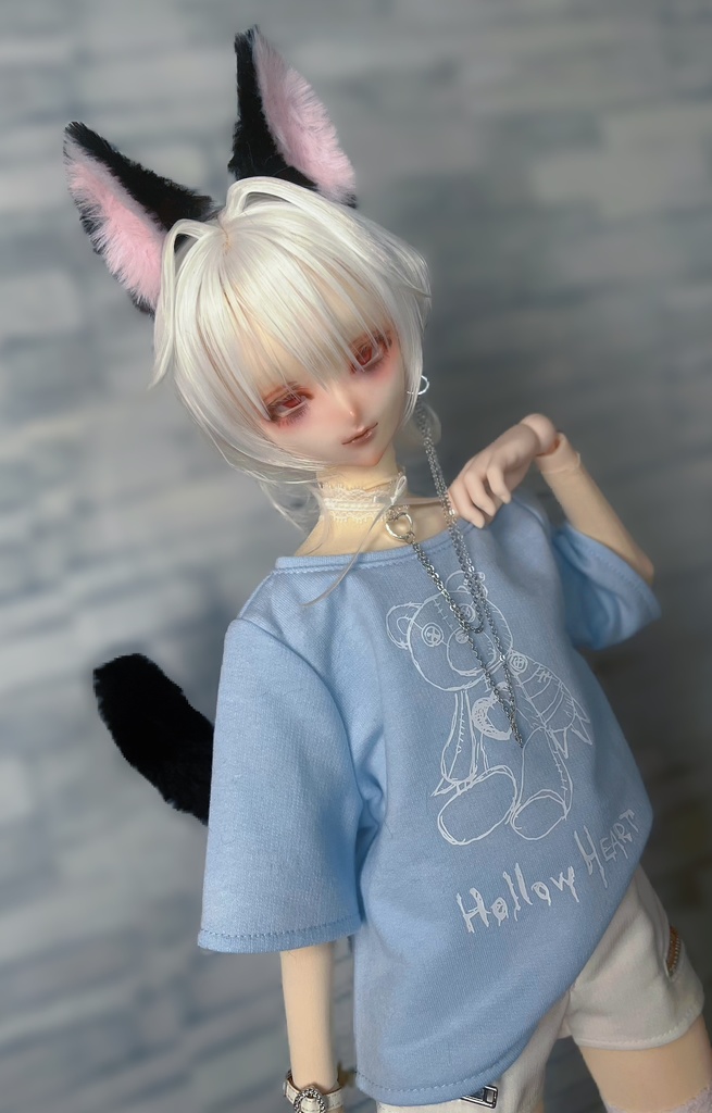 けもみみ&しっぽセット/カラーオーダー/猫