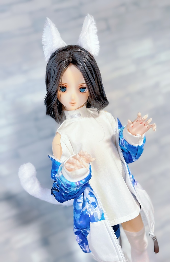 けもみみ&しっぽセット/カラーオーダー/猫