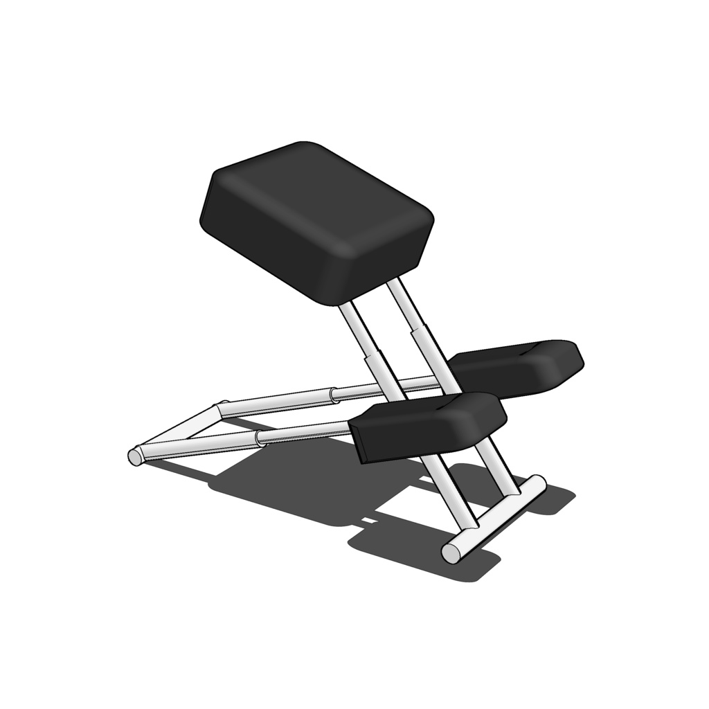 3D kneeling chair 