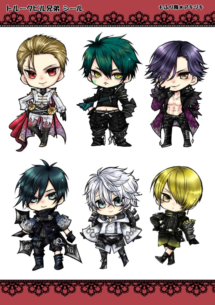 【夢100】グッズ*イラスト原画