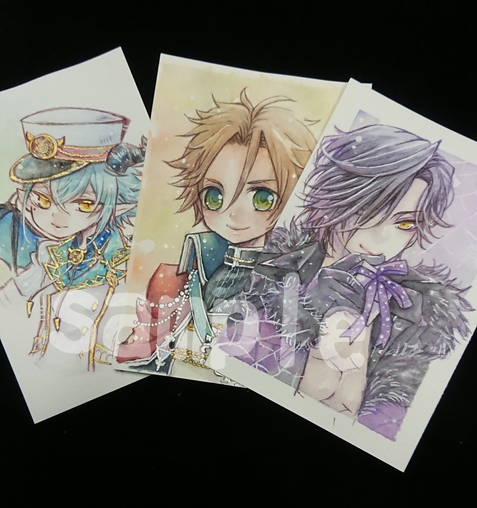 【夢100】ハガキサイズ原画