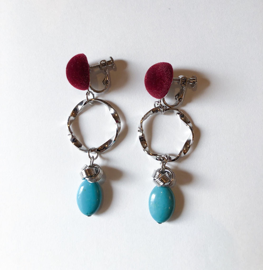 【ヒプマイ】観音坂独歩イメージイヤリング